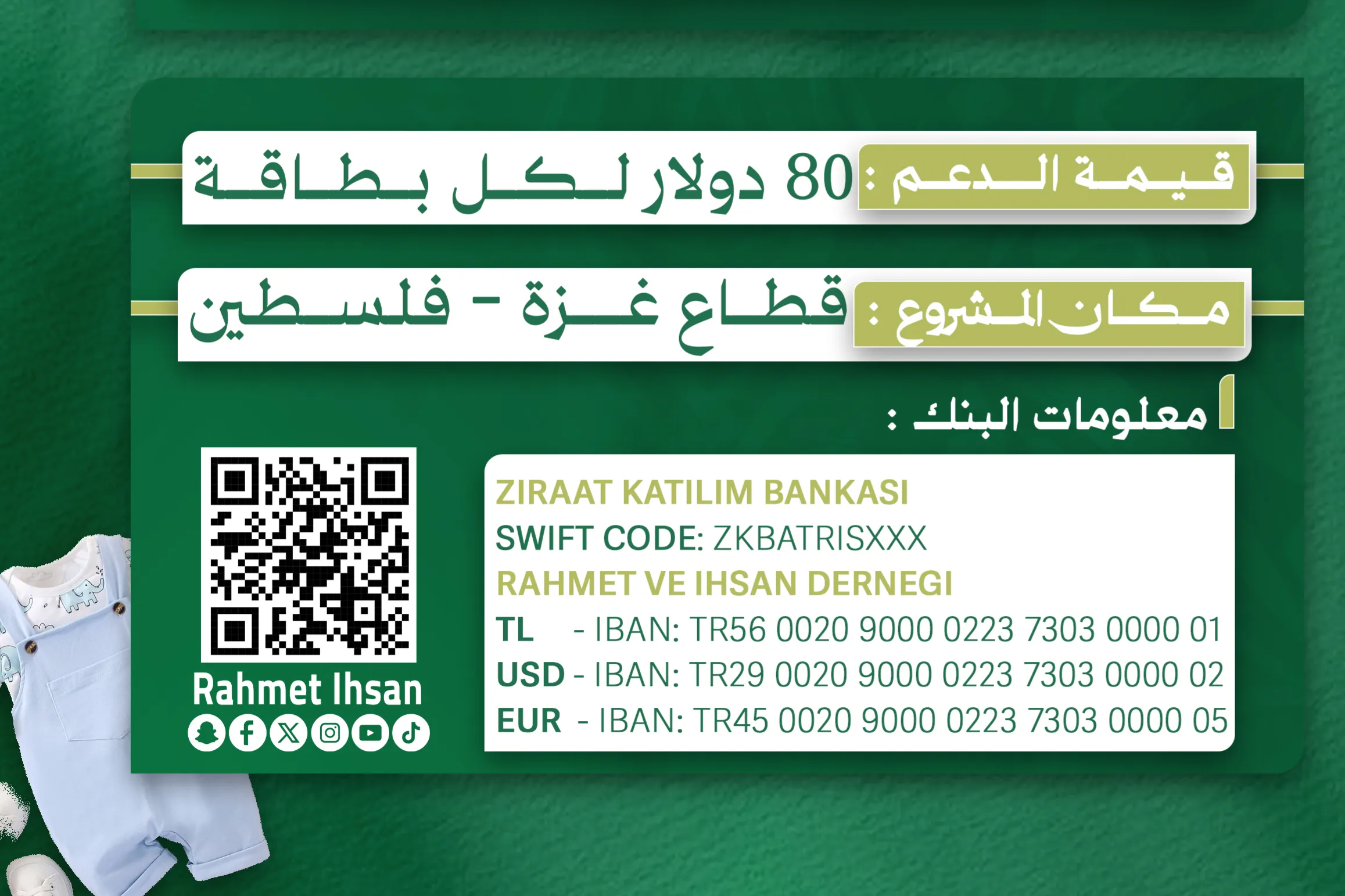 تجهيز ملابس المواليد للنساء الحوامل في قطاع غزة